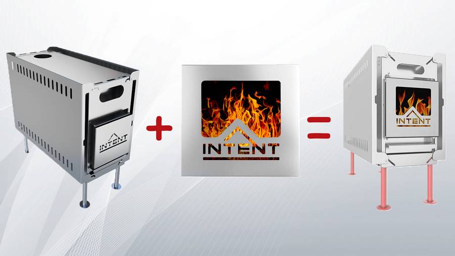 Glass door for Intent